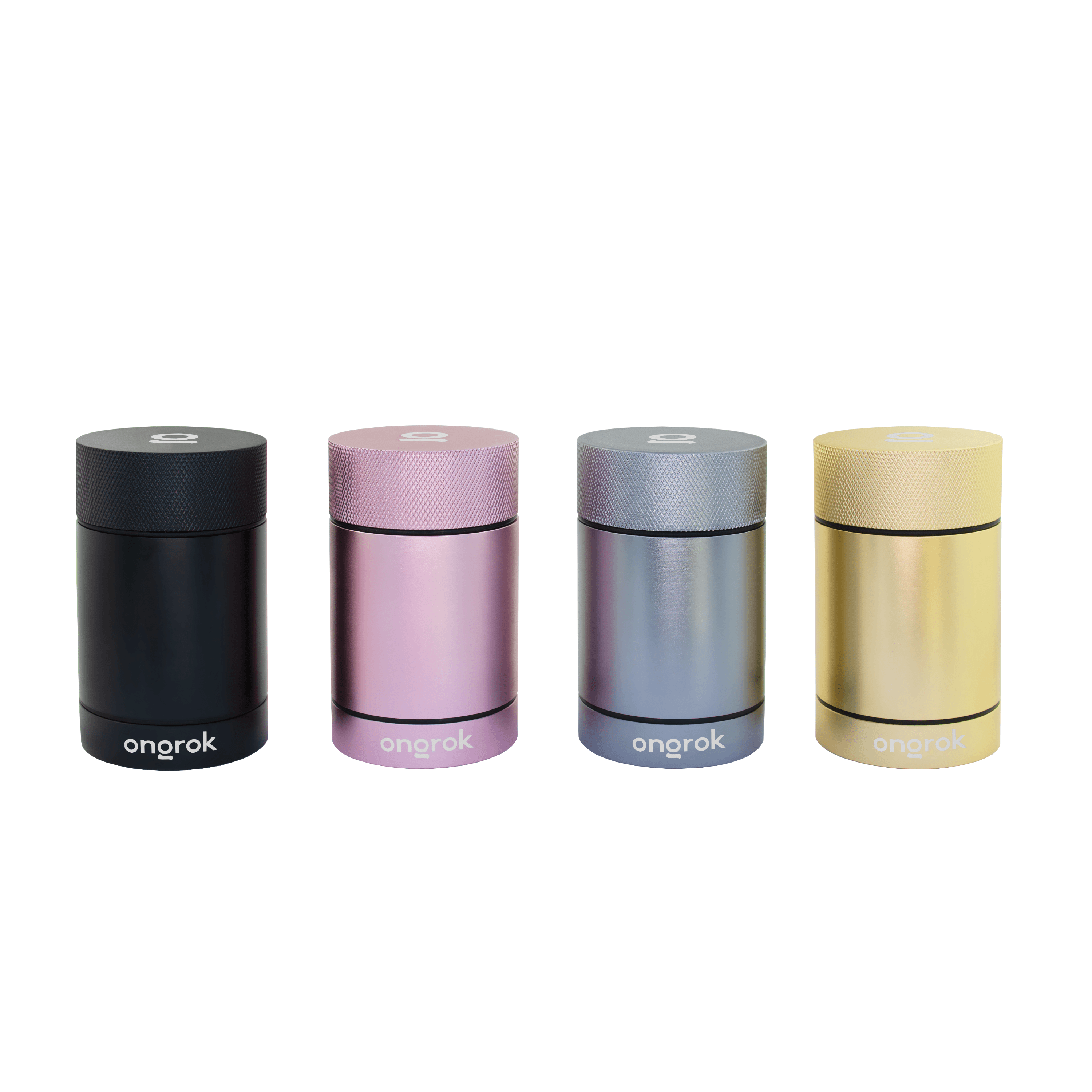 Aluminum Metal Storage Jars