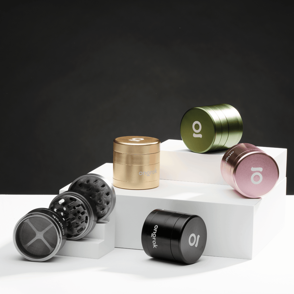 4 piece magnetic grinders by ONGROK