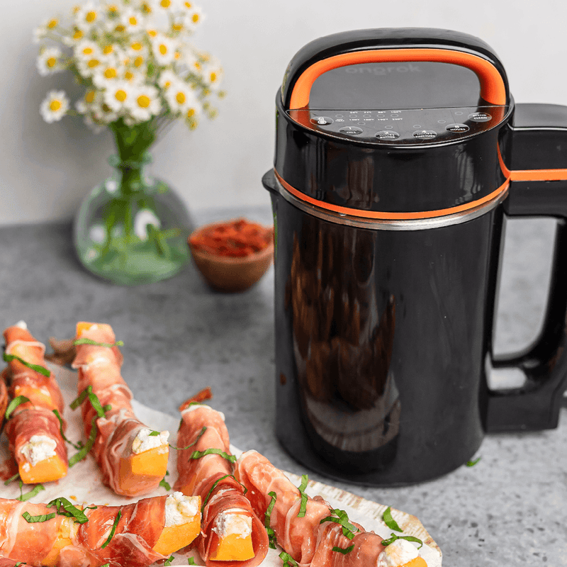 Prosciutto wrapped melon with infused honey ONGROK Botanical Infuser Recipe