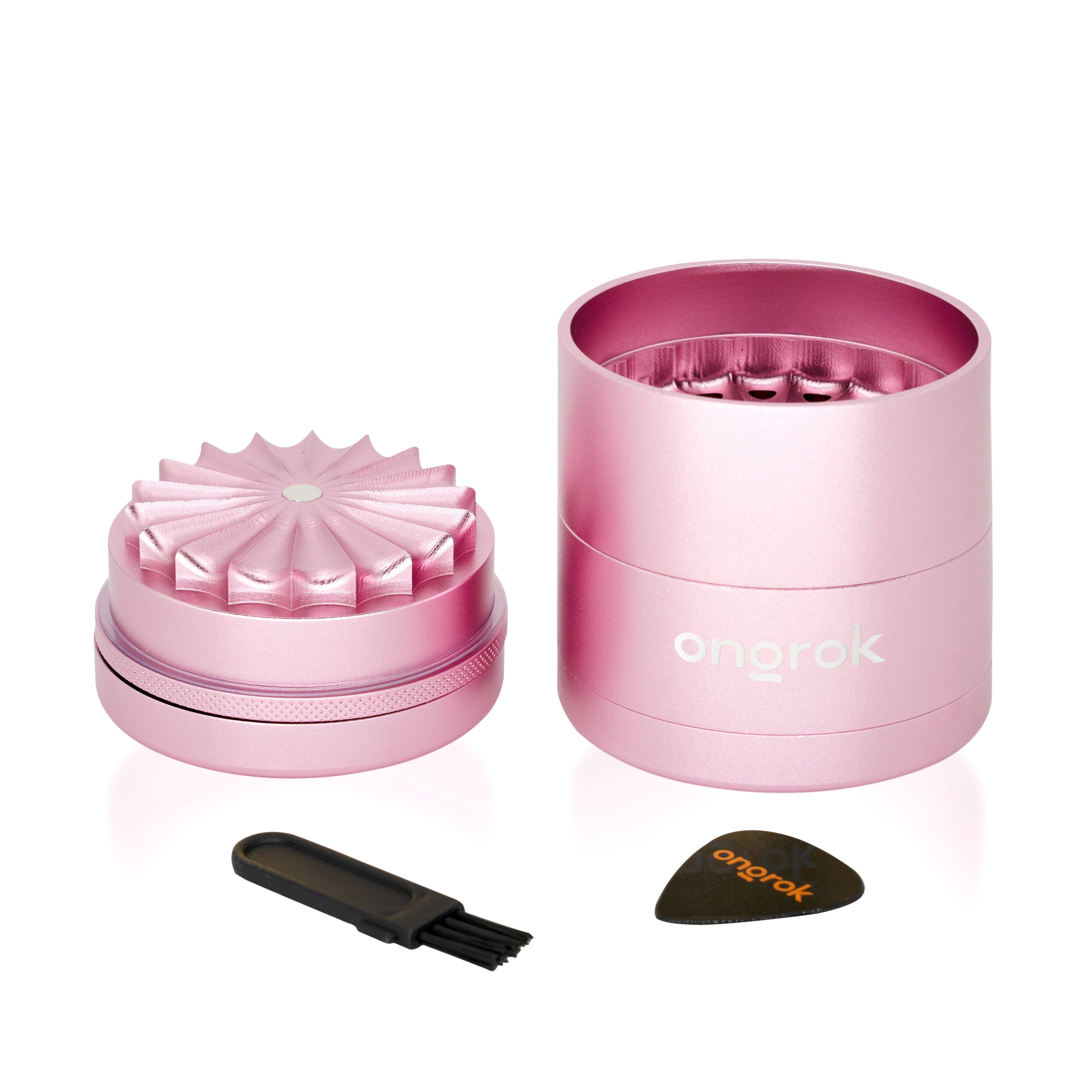Ongrok 5-Piece Toothless Herb Grinder with Storage