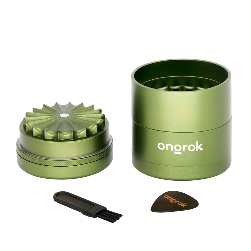 5 Piece, Flower Petal Toothless Grinder with Storage
