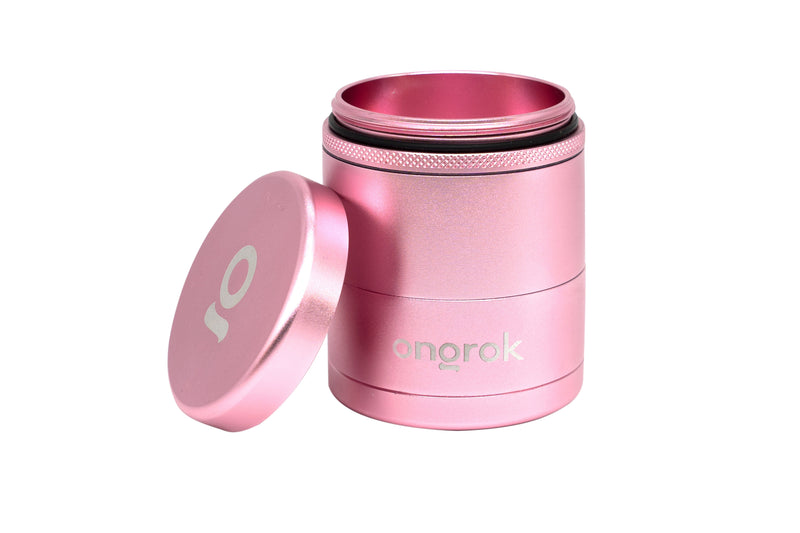 New Size! Mini 5 Piece, Flower Petal Toothless Grinder (55mm)