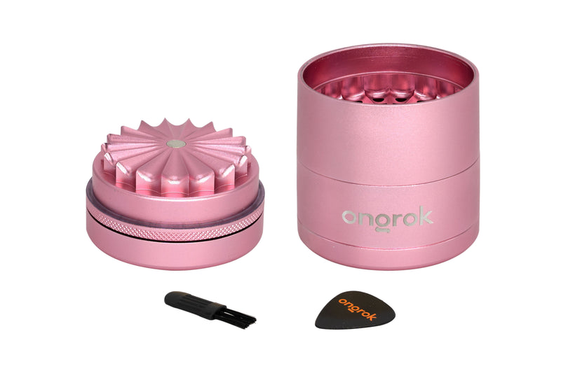 New Size! Mini 5 Piece, Flower Petal Toothless Grinder (55mm)