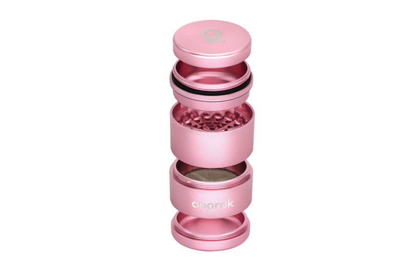 New Size! Mini 5 Piece, Flower Petal Toothless Grinder (55mm)