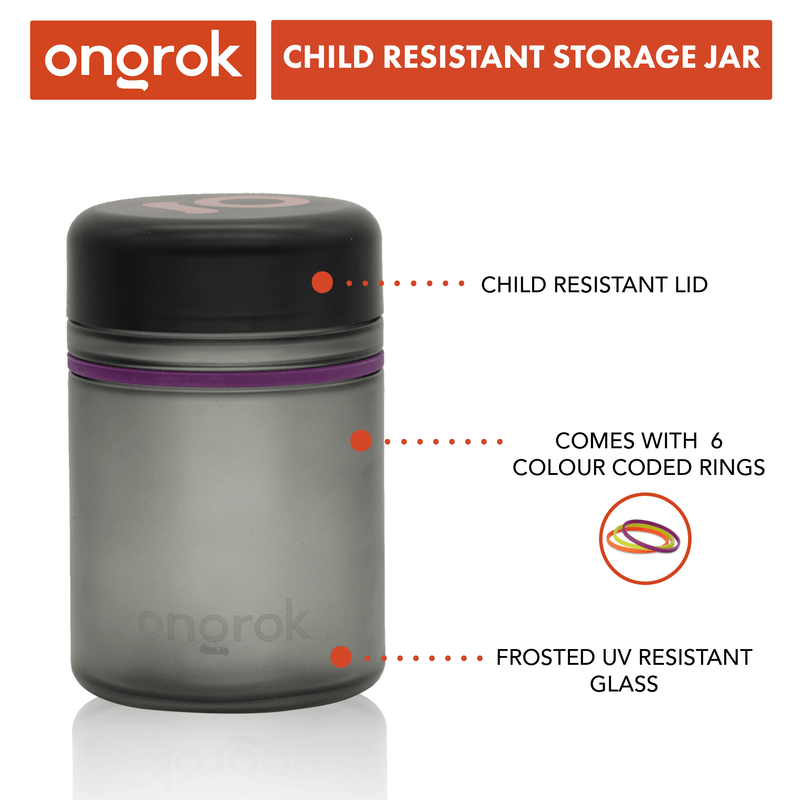 500ml Child Resistant Jar