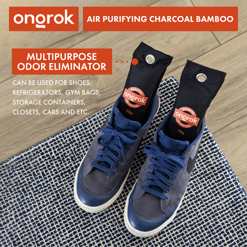 ONGROK All-Natural Air Purifying Charcoal Bamboo Bags