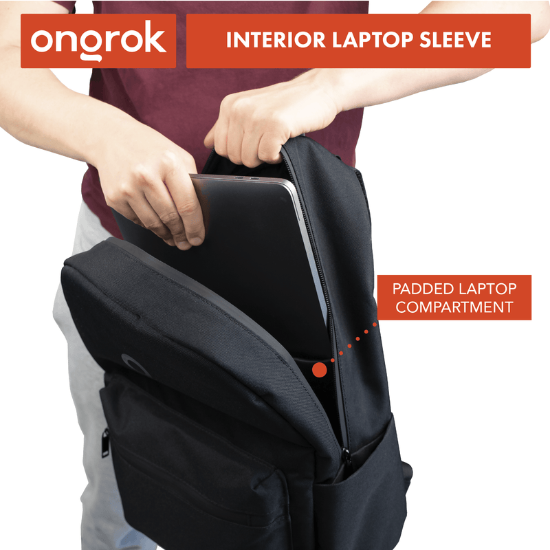 Smell Proof Backpack with Laptop Compartment | ONGROK