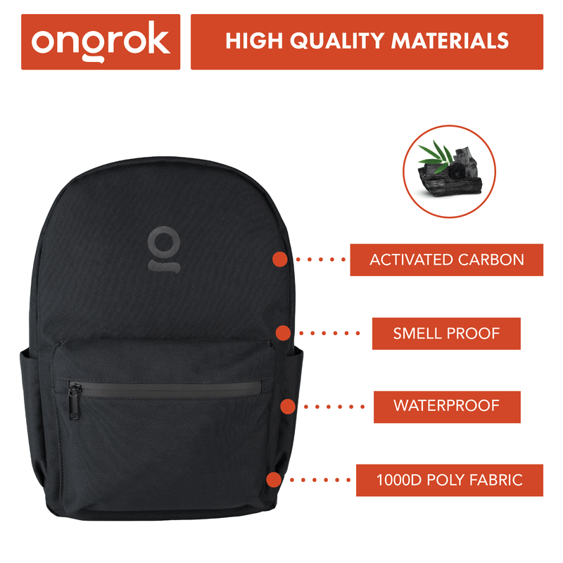 Carbon Lined Smell Proof Backpack | ONGROK