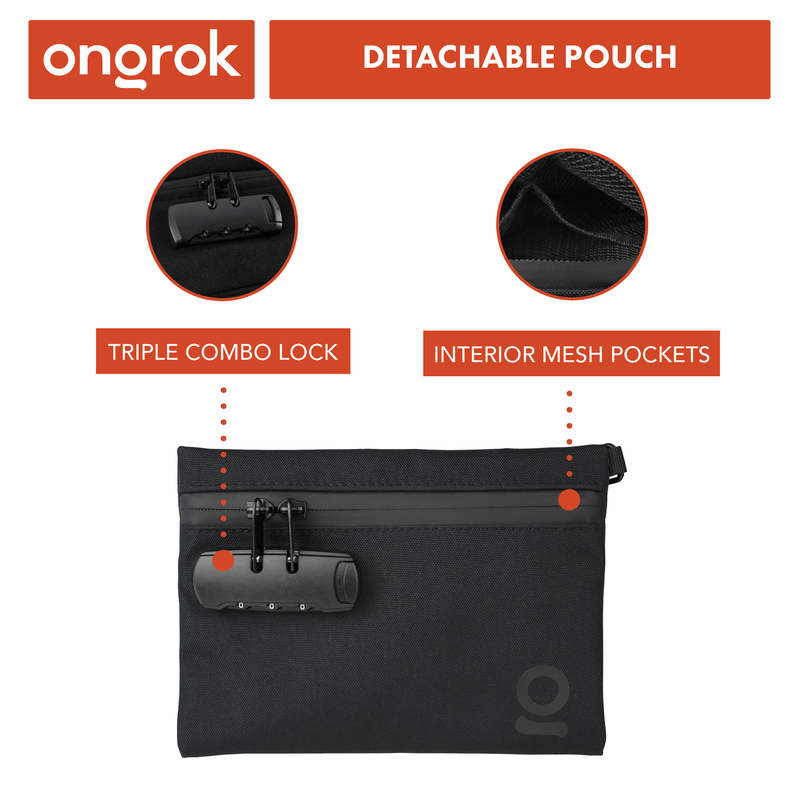 Smell Proof Duffle Bag + Travel Pouch | ONGROK