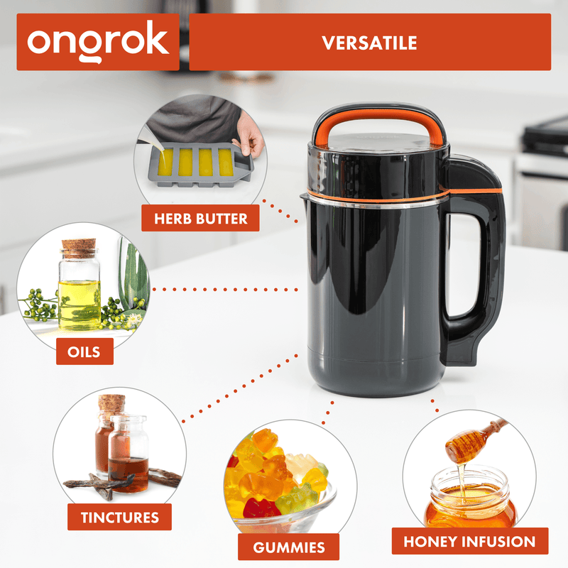 ONGROK Butter Maker | Botanical Infuser Machine for tinctures, gummies and oils