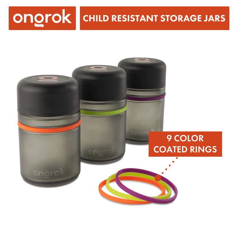 ONGROK Child Resistant 180ml Storage jar