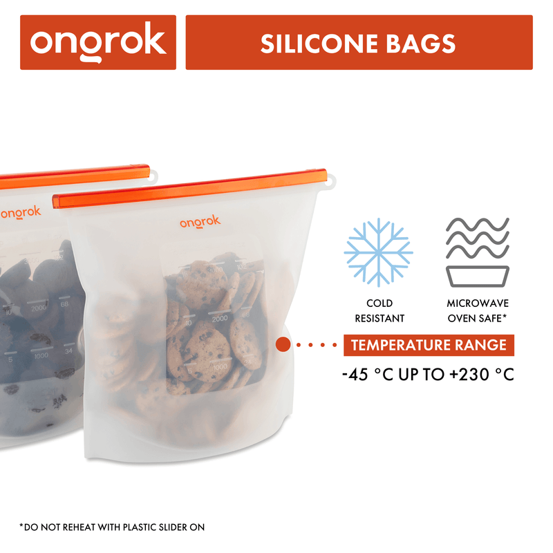 ONGROK Canada oven-safe  Silicone Herb Decarboxylation Bags 