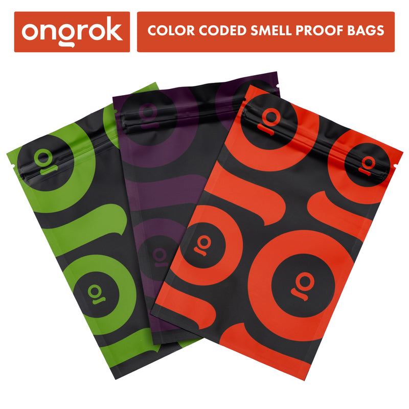 Smell Proof Mylar Bags | 24 Pack - ONGROK -  - ongrok