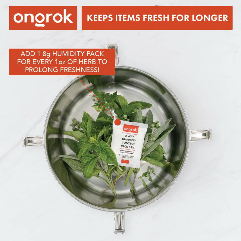 Decarboxylation and storage Kit for Herb infused Edibles ONGROK