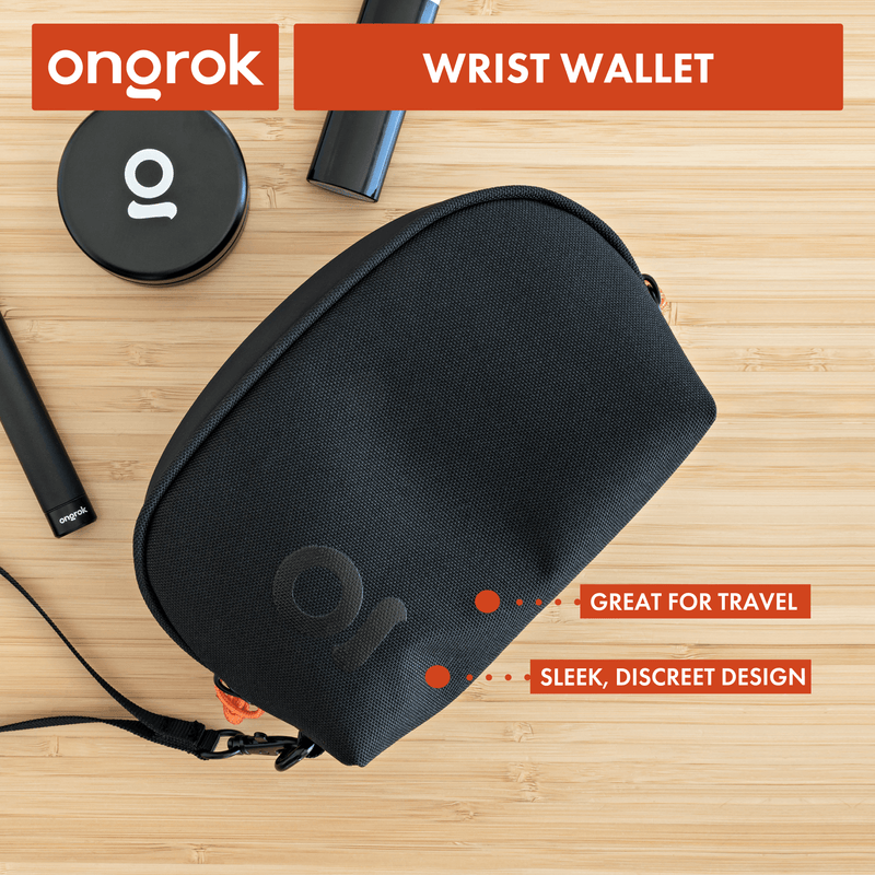ONGROK Smell Proof Wrist Bag with Lock