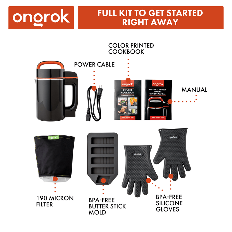 ONGROK small botanical infuser machine and kit