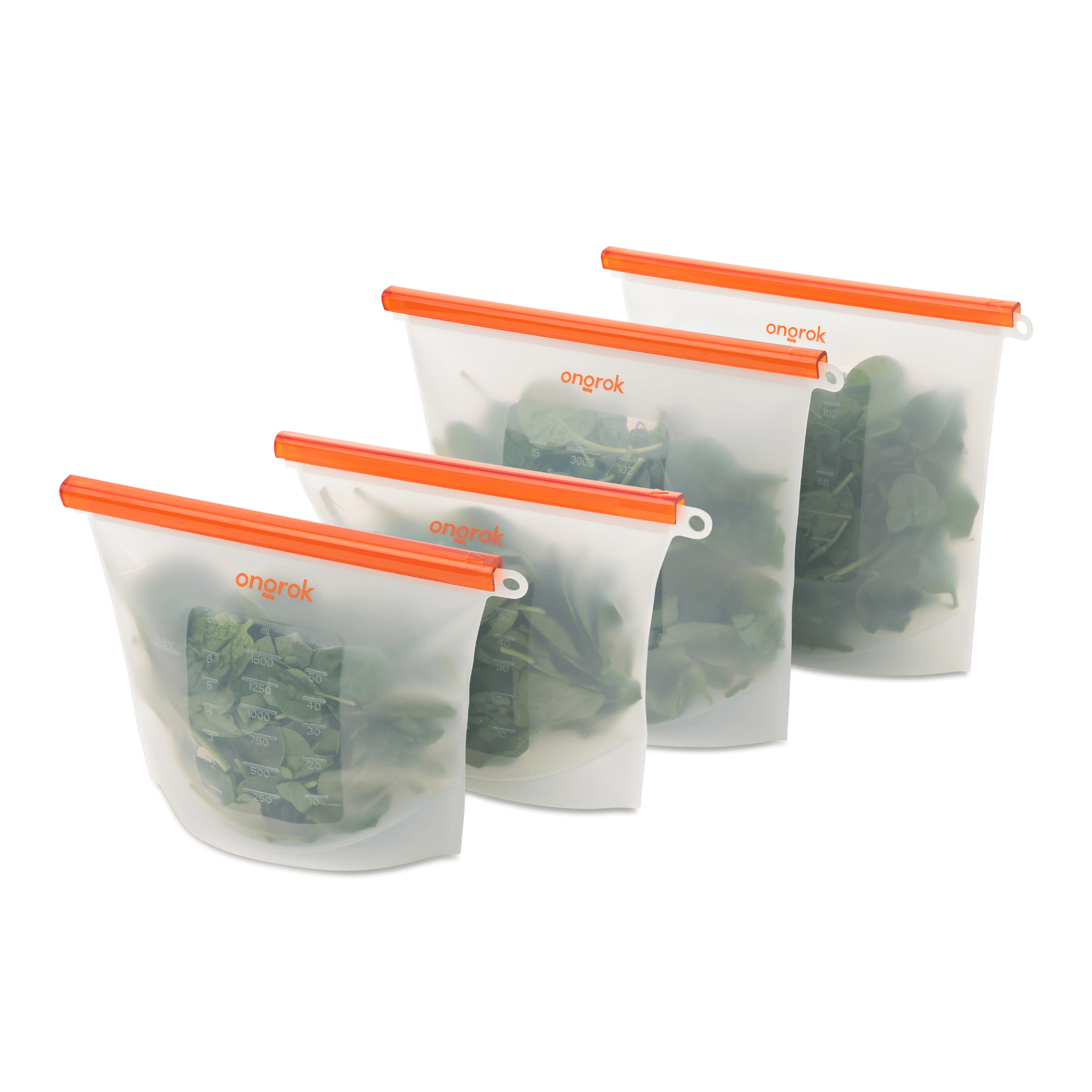 ONGROK Silicone Bags 2 Pack Decarboxylation Storage